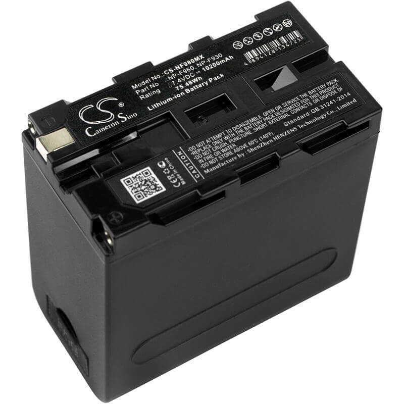 Battery For Sony Trv56e, Dcr-trv120e, Gv-d300 (video Walkman) 7.4v, 10200mah - 75.48wh Camera Cameron Sino Technology Limited   