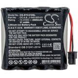 Battery For Soundcast, Ocj410, Ocj410-4n, Ocj411a-4n 14.4v, 2600mah - 37.44wh Speaker Cameron Sino Technology Limited   