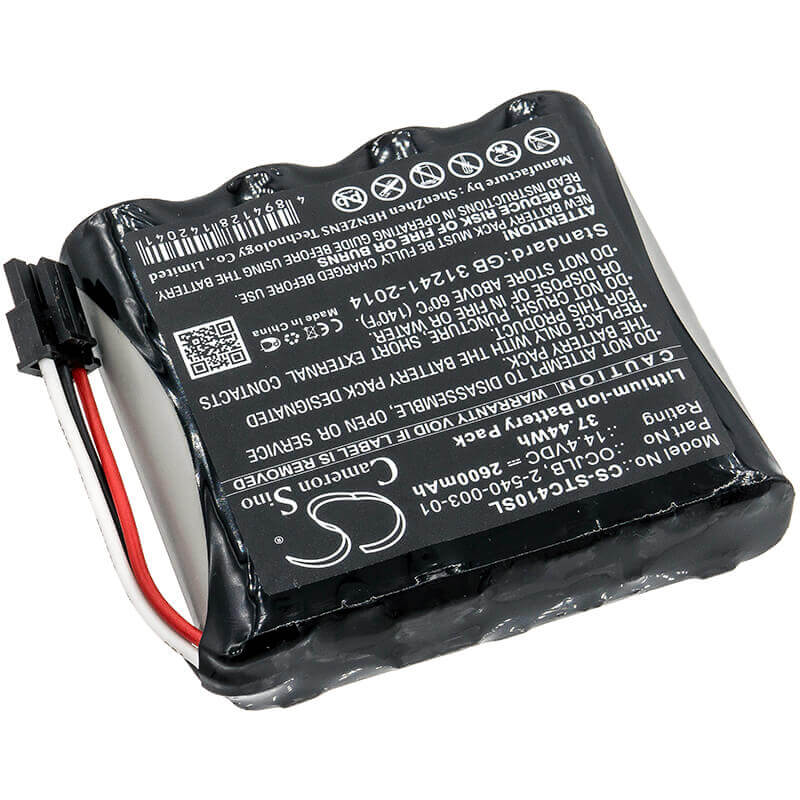 Battery For Soundcast, Ocj410, Ocj410-4n, Ocj411a-4n 14.4v, 2600mah - 37.44wh Speaker Cameron Sino Technology Limited   