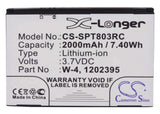 Battery For Sprint 803s 4g Lte, Aircard 803s, Swac803smh 3.7v, 2000mah - 7.40wh Hotspot Cameron Sino Technology Limited   