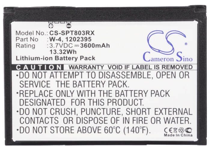 Battery For Sprint 803s 4g Lte, Aircard 803s, Swac803smh 3.7v, 3600mah - 13.32wh Hotspot Cameron Sino Technology Limited   