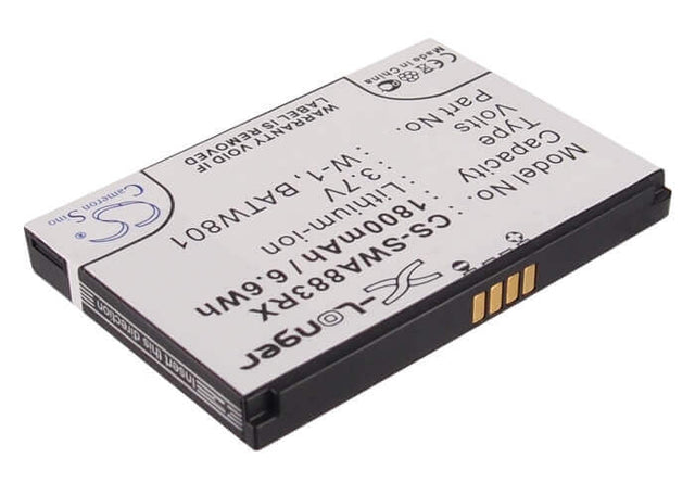 Battery For Sprint Aircard 753s, Aircard 754s, Aircard 801s 3.7v, 1800mah - 6.66wh Hotspot Cameron Sino Technology Limited   