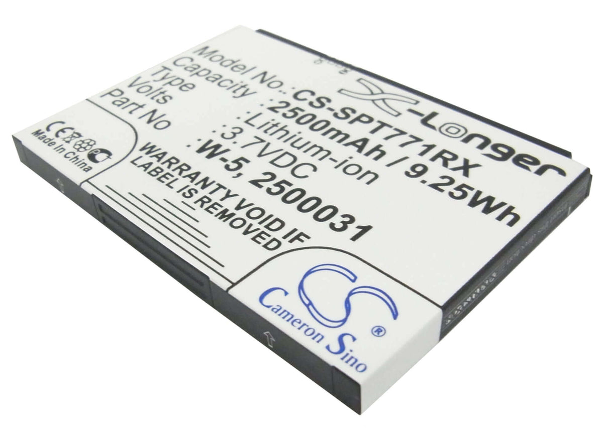 Battery For Sprint Aircard 770s, Aircard 771s, 3.7v, 2500mah - 9.25wh Hotspot Cameron Sino Technology Limited   