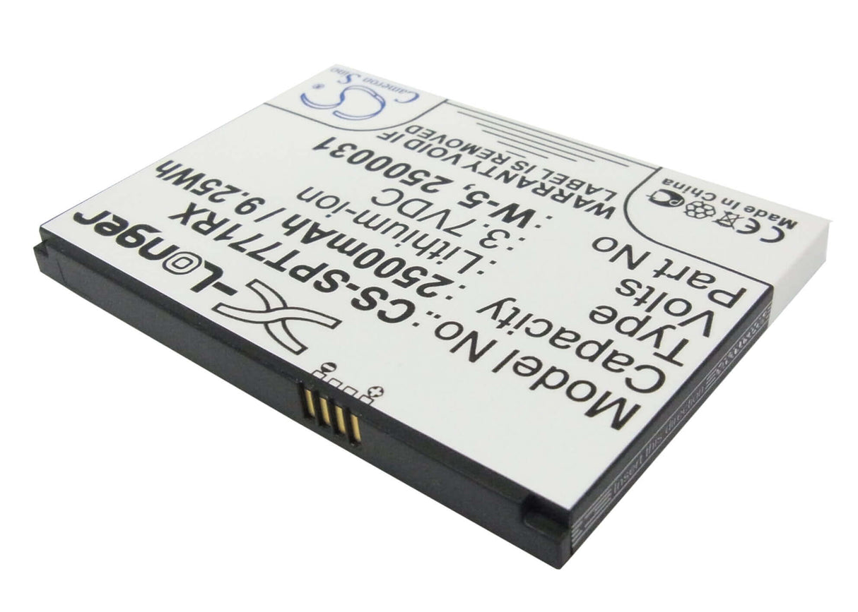 Battery For Sprint Aircard 770s, Aircard 771s, 3.7v, 2500mah - 9.25wh Hotspot Cameron Sino Technology Limited   