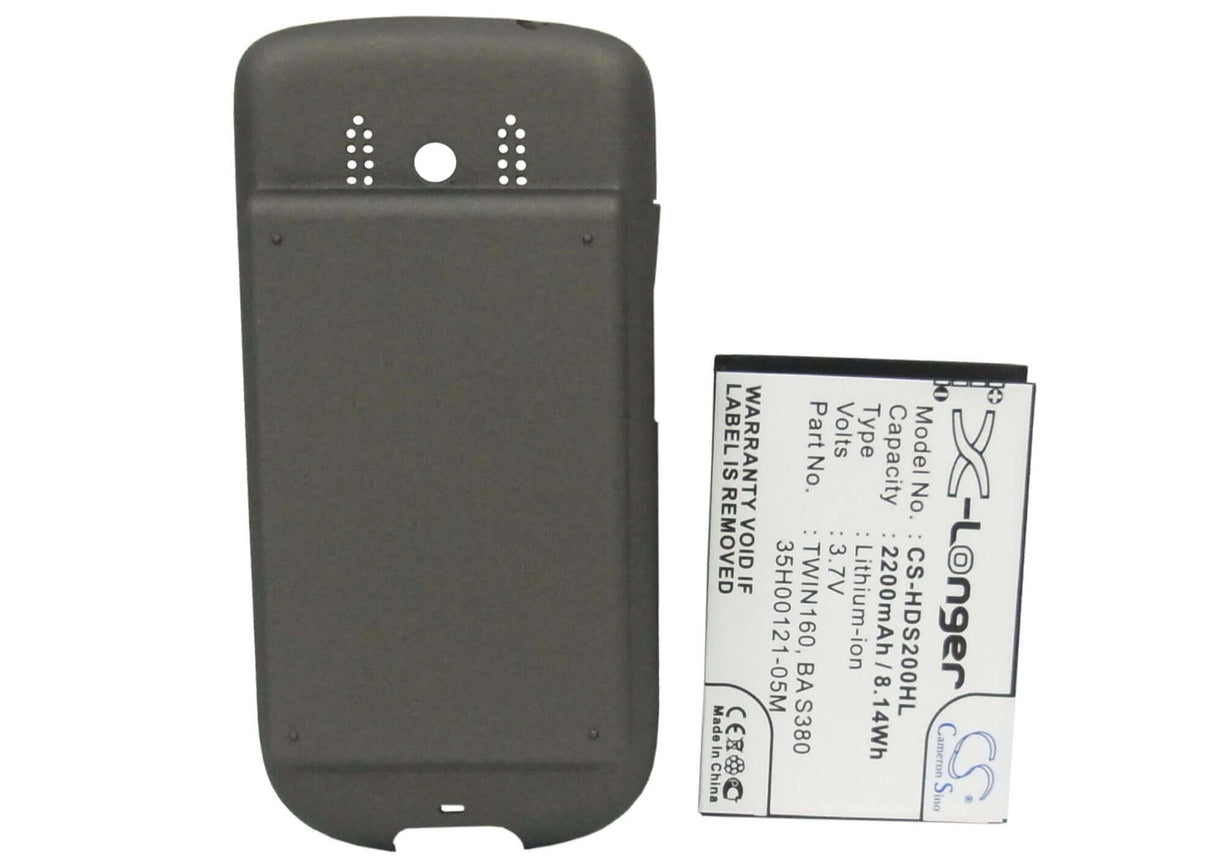 Battery For Sprint Hero, Hero 200 3.7v, 2200mah - 8.14wh PDA, Pocket PC Cameron Sino Technology Limited   