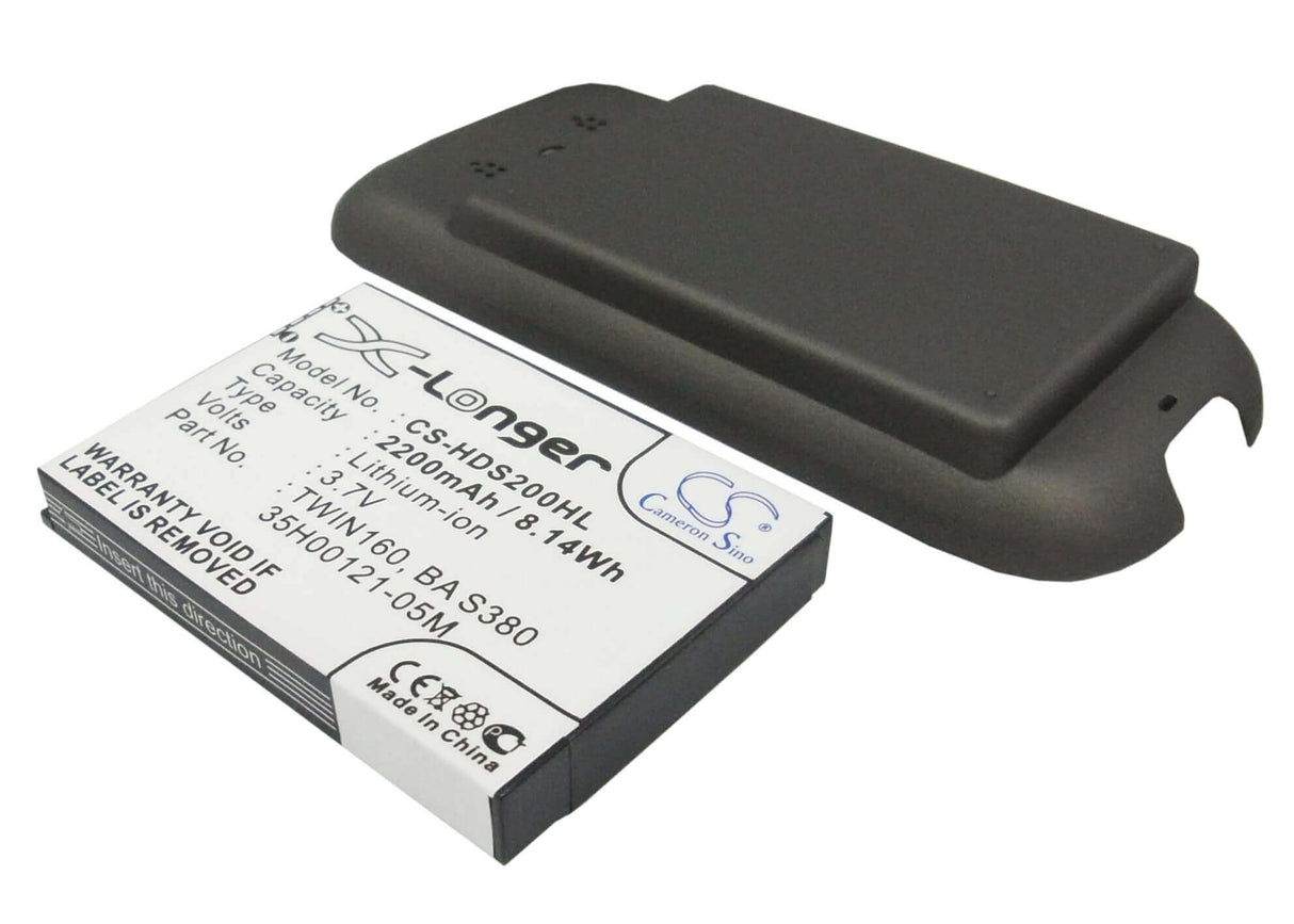 Battery For Sprint Hero, Hero 200 3.7v, 2200mah - 8.14wh PDA, Pocket PC Cameron Sino Technology Limited   