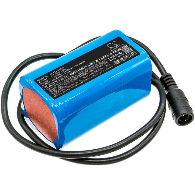 Battery For Square, Led, Light 7.4v, 5200mah - 38.48wh Flashlight Cameron Sino Technology Limited   