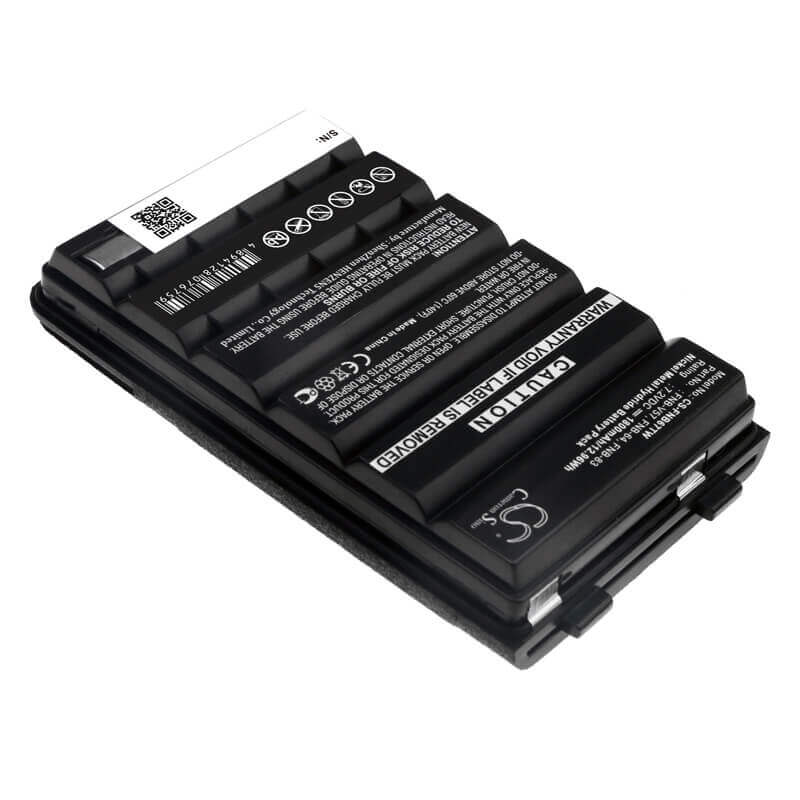 Battery For Standard Horizon Hx270s, Hx370s, Hx500s 7.2v, 1800mah - 12.96wh Two-Way Radio Cameron Sino Technology Limited   