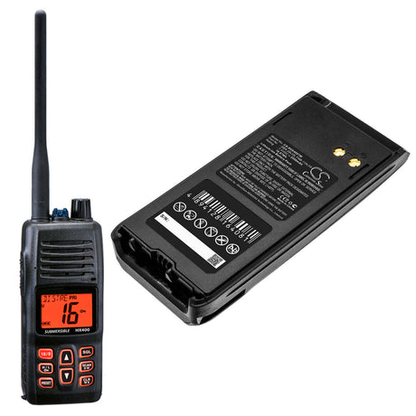 Two-Way Radio Battery For Standard, Horizon, Hx400is 7.4v, 2550mah - 18.87wh Two-Way Radio Cameron Sino Technology Limited   