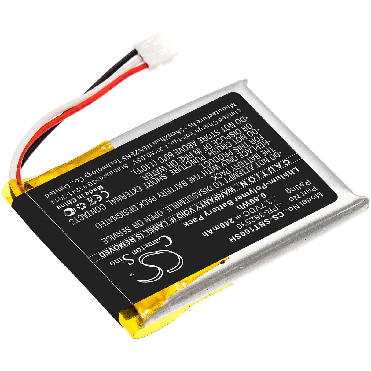 Battery For Suunto, Ambit 1, Ambit 2, Ambit 2s 3.7v, 240mah - 0.89wh Smartwatch Cameron Sino Technology Limited   