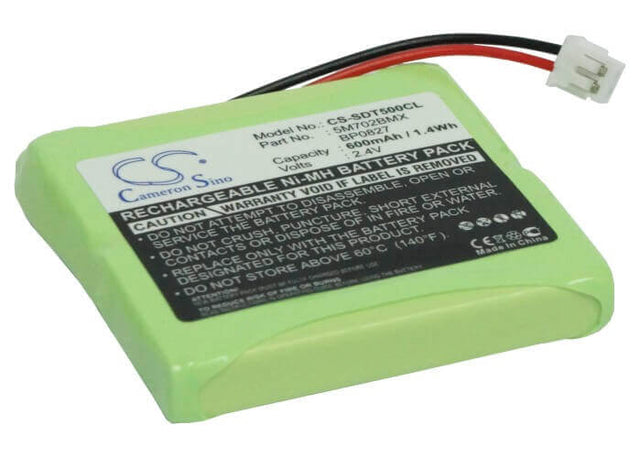 Battery For Switel, Df 812, Df 812 2.4v, 600mah - 1.44wh Cordless Phone Cameron Sino Technology Limited (Cordless Phone)   