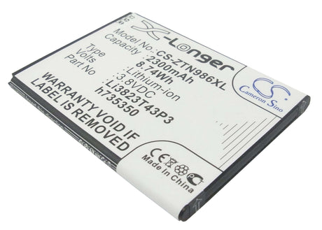 Battery For T-mobile Mf64, Z64 3.8v, 2300mah - 8.74wh Hotspot Cameron Sino Technology Limited   