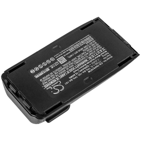 Battery For Tait, Tp8100, Tp8110 7.2v, 2200mah - 15.84wh Two-Way Radio Cameron Sino Technology Limited   