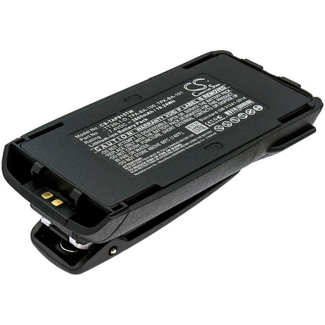 Battery For Tait, Tp8100, Tp8110 7.4v, 2600mah - 19.24wh Two-Way Radio Cameron Sino Technology Limited   