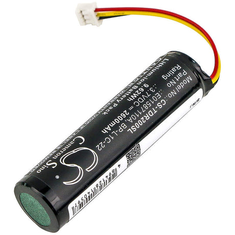 Battery For Tascam, Mp-gt1 3.7v, 2600mah - 0.67wh Media Player Cameron Sino Technology Limited   