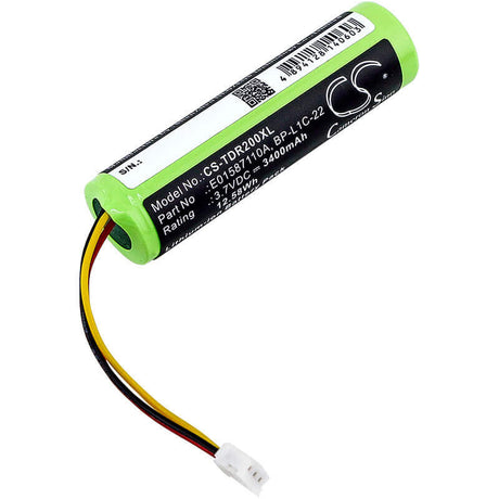 Battery For Tascam, Mp-gt1 3.7v, 3400mah - 0.74wh Media Player Cameron Sino Technology Limited   