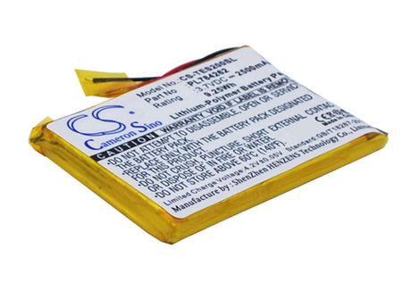 Battery For Teasi One 2 3.7v, 2500mah - 9.25wh GPS, Navigator Cameron Sino Technology Limited   