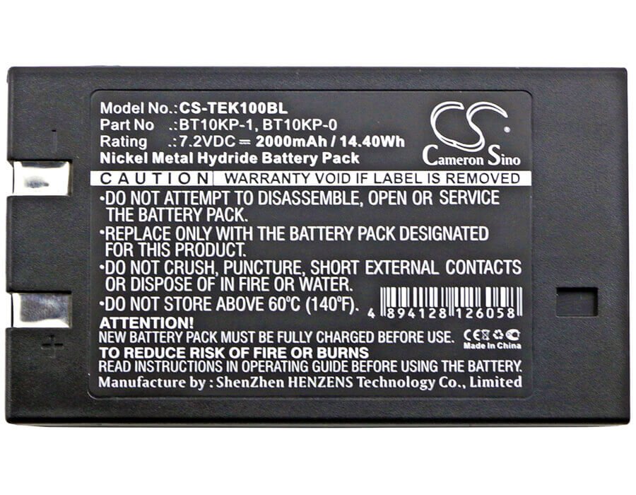 Crane Remote Battery For Telemotive, 10k12ss02p7, Ak02, Gxze13653-p 7.2v, 2000mah - 14.40wh Crane Remote Control Cameron Sino Technology Limited   