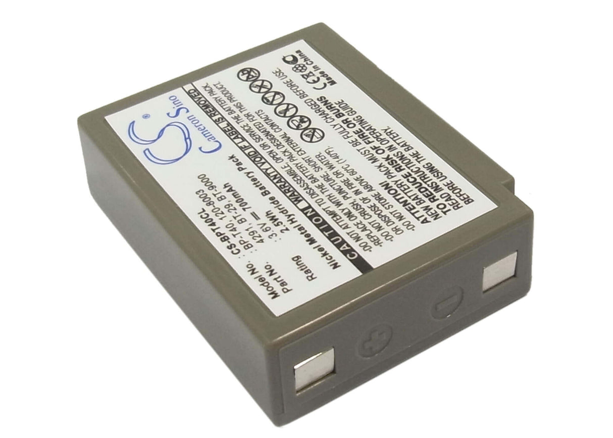 Battery For Telesys, Ts5060, Ts6060 3.6v, 700mah - 2.52wh Cordless Phone Cameron Sino Technology Limited (Cordless Phone)   