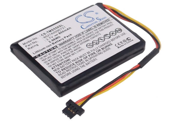 Battery For Tomtom 1ef0.017.03, 1et0.052.09, 4ef0.017.00 3.7v, 800mah - 2.96wh GPS, Navigator Cameron Sino Technology Limited   