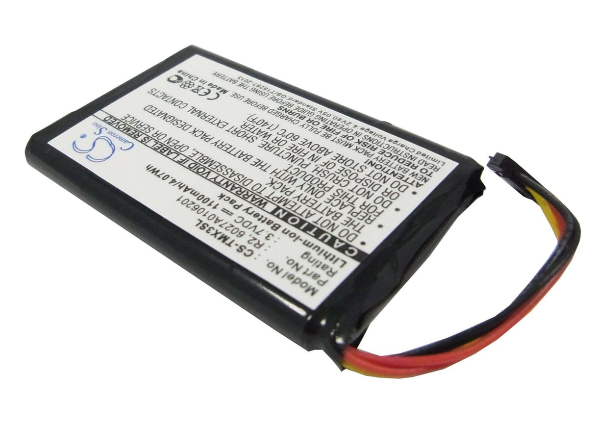 Battery For Tomtom 1ep0.029.01, 4ep0.001.02, 5ep0.029.01 3.7v, 1100mah - 4.07wh GPS, Navigator Cameron Sino Technology Limited   