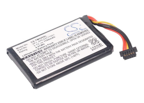 Battery For Tomtom 4cf5.002.00, Go 540, Go 540 Live 3.7v, 1100mah - 4.07wh GPS, Navigator Cameron Sino Technology Limited   