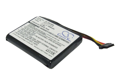 Battery For Tomtom 4cs0.002.01, Go 1000, Go 1000 Live 3.7v, 1000mah - 3.70wh GPS, Navigator Cameron Sino Technology Limited   