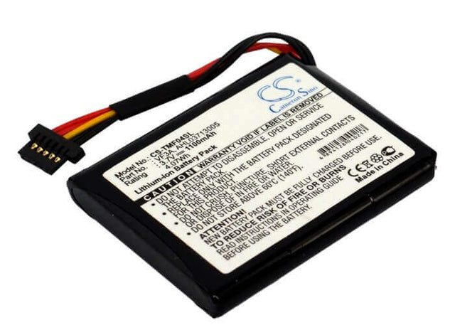 Battery For Tomtom 4el0.001.01, Xl 340m Live, Xl 340tm Live 3.7v, 1100mah - 4.07wh GPS, Navigator Cameron Sino Technology Limited   