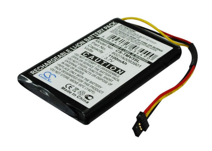 Battery For Tomtom 4em0.001.01, N14644, V3 3.7v, 1100mah - 4.07wh GPS, Navigator Cameron Sino Technology Limited   