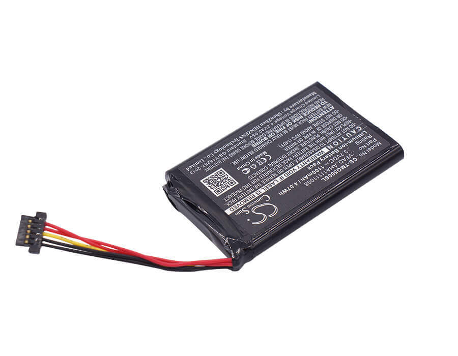 Battery For Tomtom, 4fl50, 4fl60, Go 5000, Go 5100, Go 6000, Go 6100, Pro Truck 5250 3.7v, 1100mah - 4.07wh GPS, Navigator Cameron Sino Technology Limited   