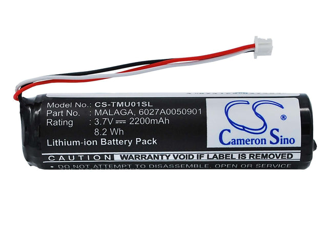 Battery For Tomtom 4gc01, Urban Rider, Urban Rider Pro 3.7v, 2200mah - 8.14wh GPS, Navigator Cameron Sino Technology Limited   