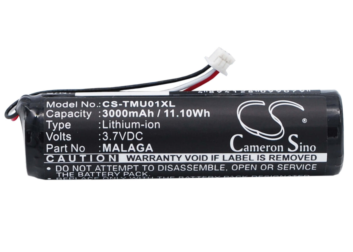 Battery For Tomtom 4gc01, Urban Rider, Urban Rider Pro 3.7v, 3000mah - 11.10wh GPS, Navigator Cameron Sino Technology Limited   