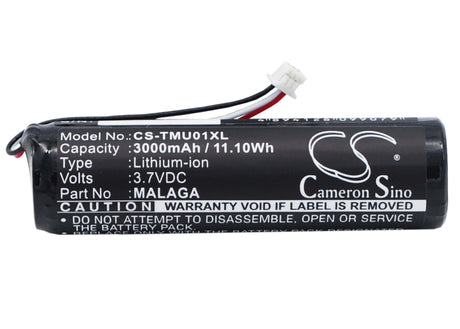 Battery For Tomtom 4gc01, Urban Rider, Urban Rider Pro 3.7v, 3000mah - 11.10wh GPS, Navigator Cameron Sino Technology Limited   