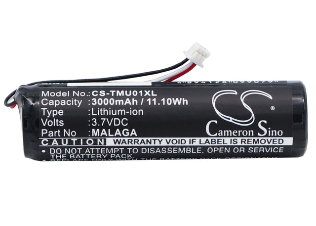 Battery For Tomtom 4gc01, Urban Rider, Urban Rider Pro 3.7v, 3000mah - 11.10wh GPS, Navigator Cameron Sino Technology Limited   