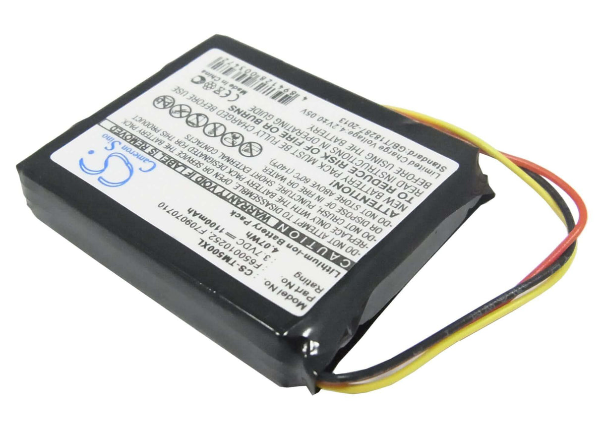 Battery For Tomtom 4k00.100, 4n00.004, 4n00.004.2 3.7v, 1100mah - 4.07wh GPS, Navigator Cameron Sino Technology Limited   