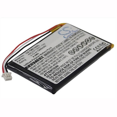 Battery For Tomtom Avn4430, Eclipse, Tns410 3.7v, 1200mah - 4.44wh GPS, Navigator Cameron Sino Technology Limited   