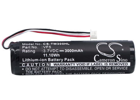 Battery For Tomtom Go 300, Go 400, Go 4d00.001 3.7v, 3000mah - 11.10wh GPS, Navigator Cameron Sino Technology Limited   