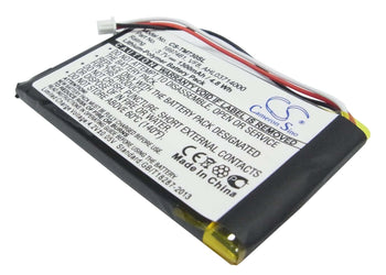 3.7V, Li-Polymer, 1300mAh, GPS battery fits Tomtom, 1697461, Go 530 Live, Go 630, 4.81Wh