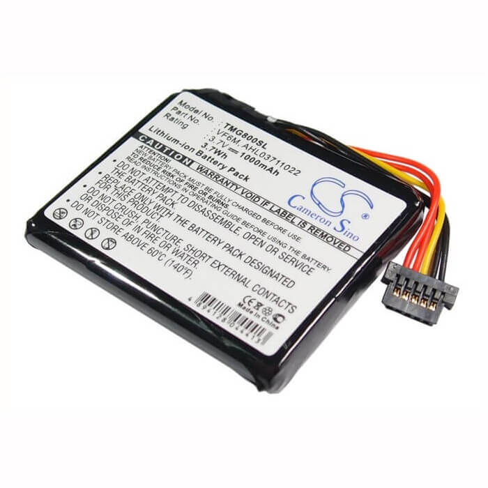 Battery For Tomtom Go Live 1535, Fit's Vf6m, 3.7v, 1000mah - 3.70wh GPS, Navigator Cameron Sino Technology Limited   