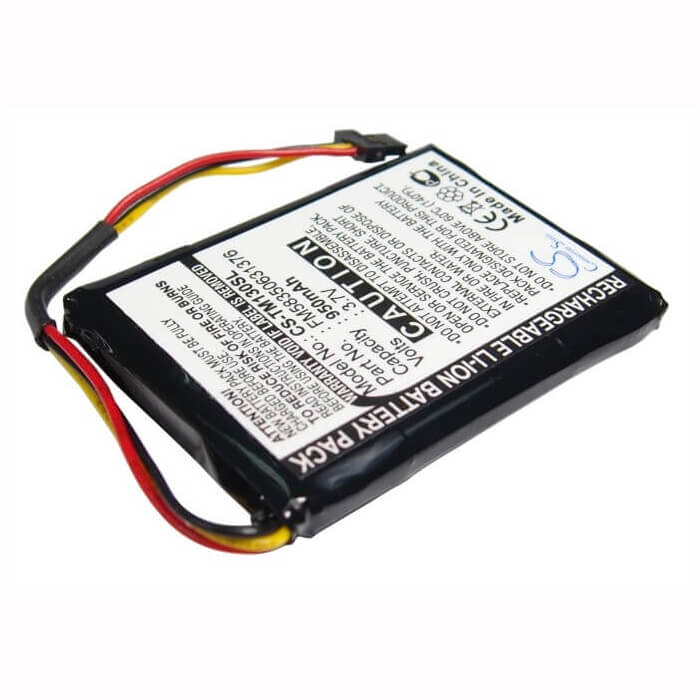 Battery For Tomtom One 125, One 130, One 130s 3.7v, 950mah - 3.52wh GPS, Navigator Cameron Sino Technology Limited   