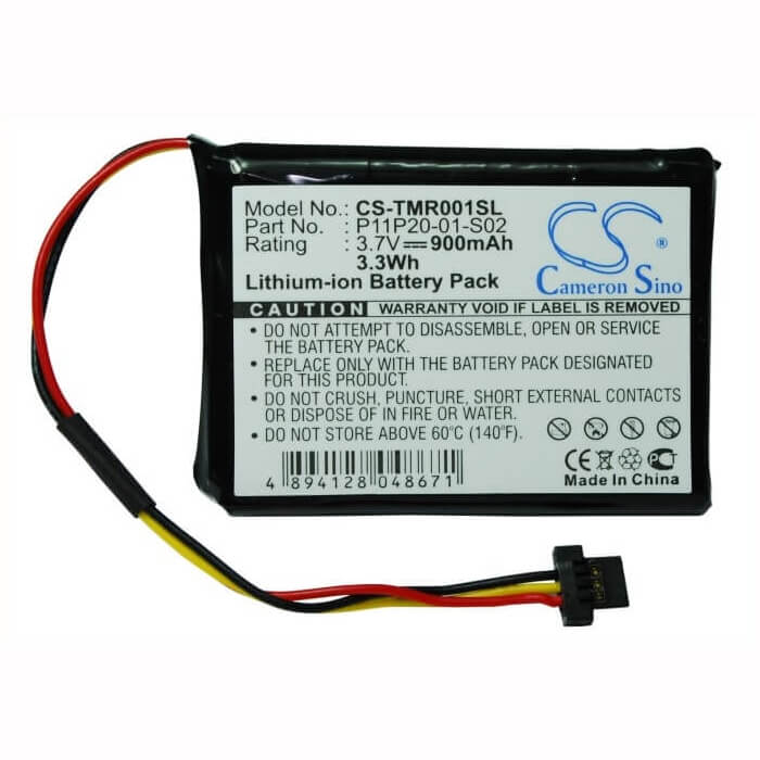 Battery For Tomtom One Xxl 540s, Route Xl, Xxl 540m 3.7v, 900mah - 3.33wh GPS, Navigator Cameron Sino Technology Limited   