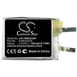 Battery For Tomtom, Runner Cardio 3.8v, 190mah - 0.72wh Smartwatch Cameron Sino Technology Limited   