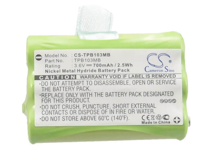 Battery For Topcom, Babytalker 1010, Babytalker 1020 3.6v, 700mah - 2.52wh BabyPhone Cameron Sino Technology Limited   