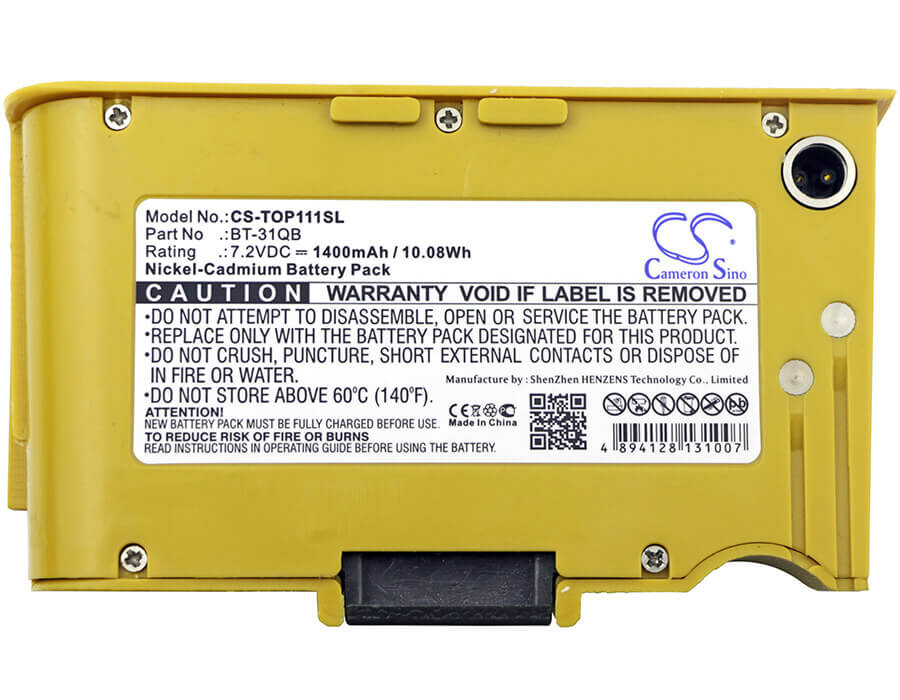 Battery For Topcon, 101c, 111c 7.2v, 1400mah - 10.08wh Equipment, Survey, Test Cameron Sino Technology Limited   