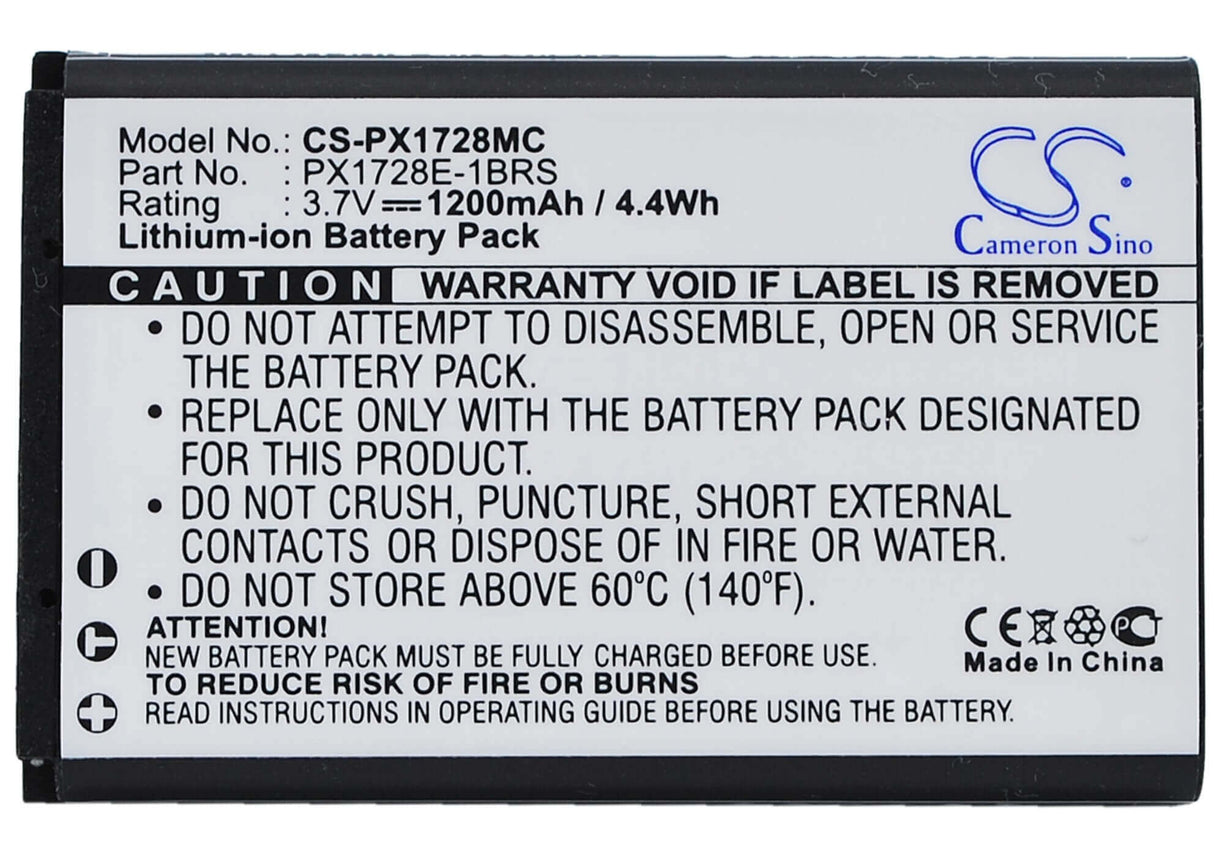 Battery For Toshiba Camileo Air 10, Camileo 3.7v, 1200mah - 4.44wh Camera Cameron Sino Technology Limited   