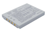 Battery For Toshiba Gigashot Gsc-r30, Gigashot Gsc-r30au, 7.4v, 1200mah - 8.88wh Camera Cameron Sino Technology Limited   