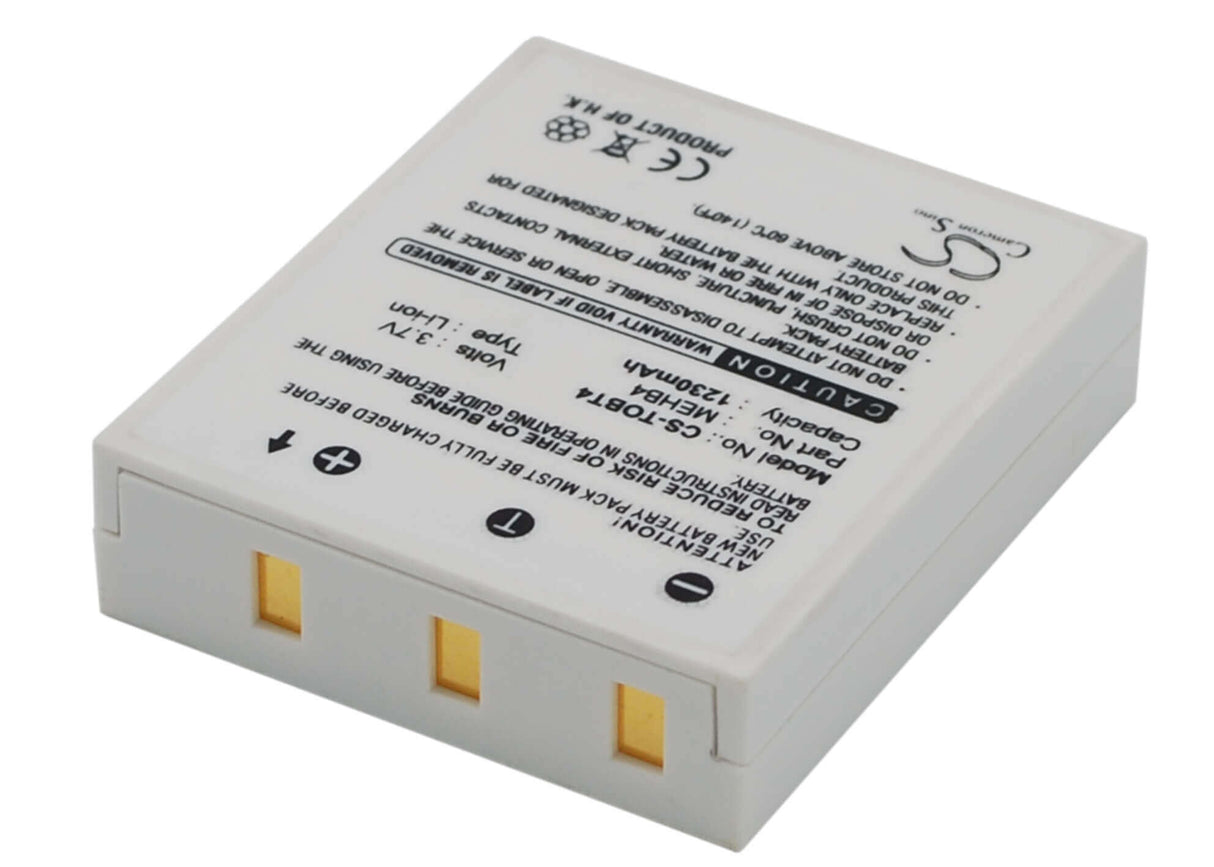 Battery For Toshiba Gigashot V10 3.7v, 1230mah - 4.55wh Batteries for Electronics Cameron Sino Technology Limited   