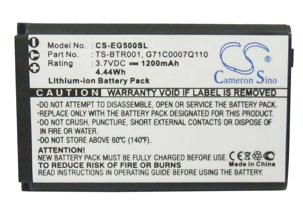 Battery For Toshiba Portege G500 3.7v, 1200mah - 4.44wh Mobile, SmartPhone Cameron Sino Technology Limited   