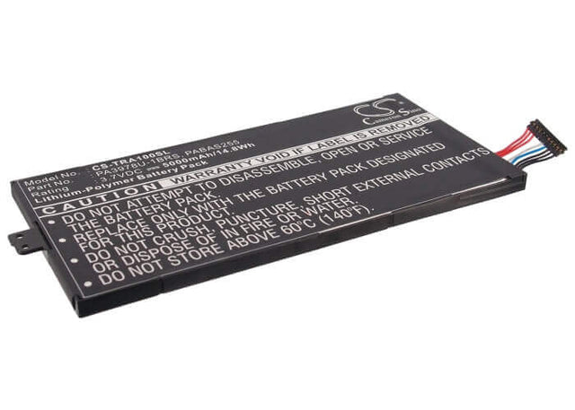Battery For Toshiba Regza At1s0, Thrive 7 3.7v, 5000mah - 18.50wh Batteries for Electronics Cameron Sino Technology Limited   