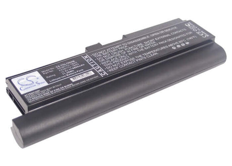 Battery For Toshiba, Satellite L700d, Satellite L700, Satellite L700d 10.8v, 6600mah - 71.28wh Notebook, Laptop Cameron Sino Technology Limited   